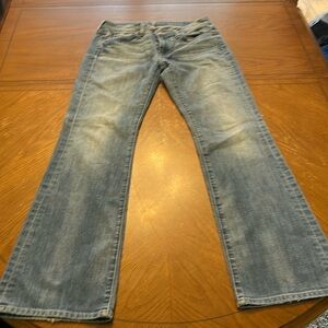 7 for all mankind bootcut jeans size 28 w/ 31” inseam